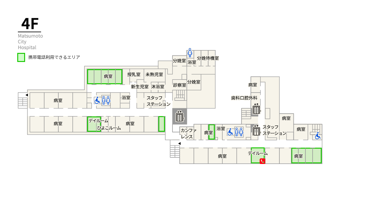 4F フロアマップ