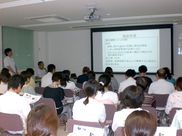 感染対策室の活動写真